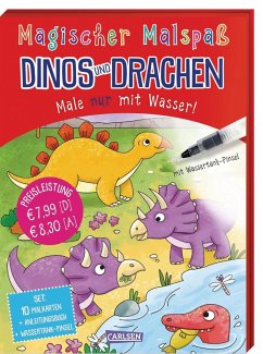 Magischer Malspaß: Dinos und Drachen - Poitier, Anton