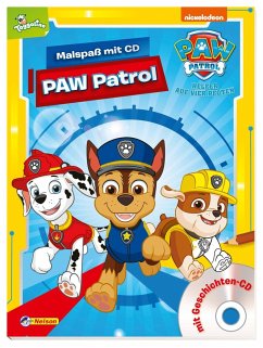 Cover PAW Patrol: Malspaß mit CD