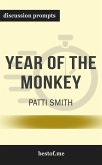 Summary: “Year of the Monkey” by Patti Smith - Discussion Prompts (eBook, ePUB)