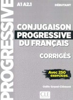 Conjugaison progressive du français, Niveau débutant - 2ème édition, Corrigés