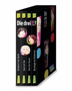 Die drei !!!: 4 Bände im Schuber (Spuk am See, Vampire in der Nacht, Tanz der Herzen, Beutejagd am Geistersee), 4 Teile - Vogel, Maja von;Steckelmann, Petra;Heger, Ann-Katrin