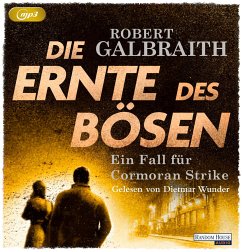 Die Ernte des Bösen / Cormoran Strike Bd.3 (3 MP3-CDs) - Galbraith, Robert