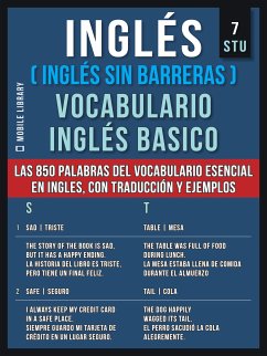 Inglés (Inglés Sin Barreras) Vocabulario Inglés Basico - 7 - STU (eBook, ePUB) - Library, Mobile