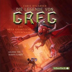 Das mega gigantische Superchaos / Die Legende von Greg Bd.2 (5 Audio-CDs) - Rylander, Chris