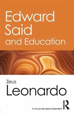 Cover Edward Said and Education (eBook, ePUB)