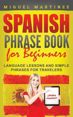 Cover Spanish Phrase Book for Beginners