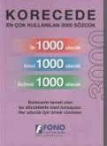 Korecede En Cok Kullanilan 3000 Sözcük