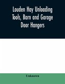 Louden hay unloading tools, barn and garage door hangers, dairy barn equipment, litter, feed, merchandise, and milk can carriers, horse stable equipment, cupolas, ventilators, drains, etc., hardware specialties