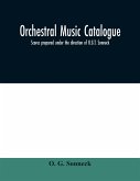 Orchestral music catalogue