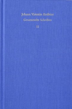 Johann Valentin Andreae: Gesammelte Schriften / Band 11: Peregrini in Patria errores (1618) (eBook, PDF) - Andreae, Johann Valentin