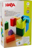 HABA 305463 - 3 D Legespiel, Würfelmix, Bausteine, 19 Teile