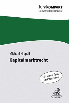 Kapitalmarktrecht - Hippeli, Michael