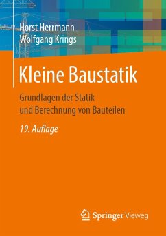 Kleine Baustatik - Herrmann, Horst;Krings, Wolfgang
