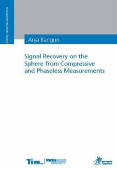 Signal Recovery on the Sphere from Compressive and Phaseless Measurements - Bangun, Arya