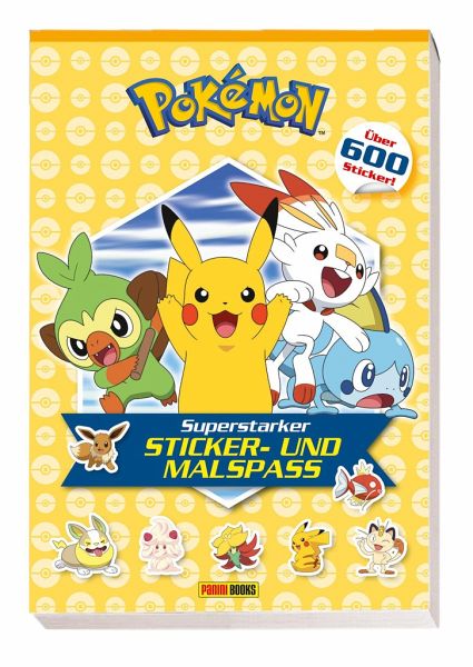 Pokémon: Superstarker Sticker- und Malspaß von Panini bei bücher