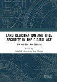 Land Registration and Title Security in the Digital Age (eBook, ePUB)