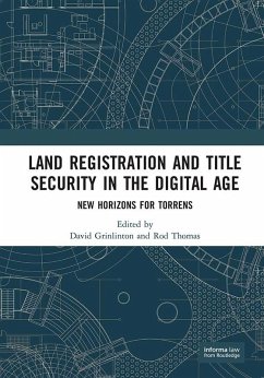 Cover Land Registration and Title Security in the Digital Age (eBook, PDF)