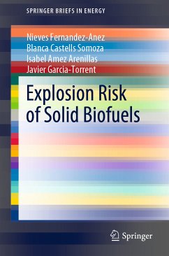 Explosion Risk of Solid Biofuels (eBook, PDF) - Fernandez-Anez, Nieves; Castells Somoza, Blanca; Amez Arenillas, Isabel; Garcia-Torrent, Javier