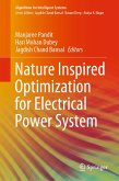 Nature Inspired Optimization for Electrical Power System (eBook, PDF)