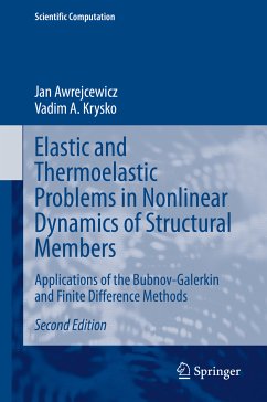 Elastic and Thermoelastic Problems in Nonlinear Dynamics of Structural Members (eBook, PDF) - Awrejcewicz, Jan; Krysko, Vadim A.