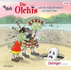 Die Olchis und die Gully-Detektive von Loch Ness / Die Olchis-Kinderroman Bd.12 (2 Audio-CDs) (Restauflage) - Dietl, Erhard