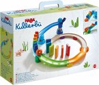 HABA 305347 - Kullerbü, Kugelbahn Kringel Domino, Bausteine, 33 Teile