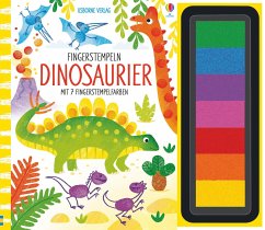 Fingerstempeln: Dinosaurier - Watt, Fiona