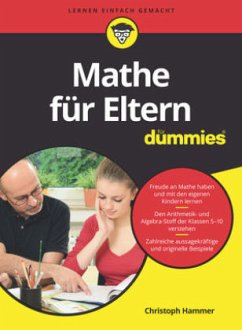 Mathe für Eltern für Dummies - Hammer, Christoph