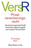Privatversicherungsrecht VersR Privatversicherungsrecht VersR