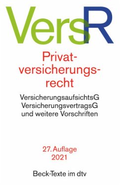 Cover Privatversicherungsrecht VersR