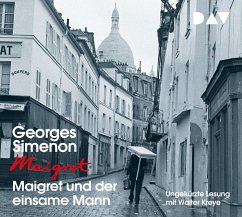 Maigret und der einsame Mann / Kommissar Maigret Bd.73 (4 Audio-CDs) - Simenon, Georges