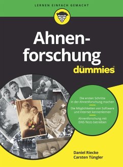 Ahnenforschung für Dummies - Riecke, Daniel;Tüngler, Carsten