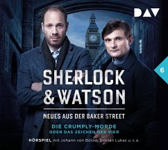 Das Zeichen der Vier / Sherlock & Watson - Neues aus der Baker Street Bd.6 (1 Audio-CD) - Koppelmann, Viviane