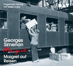 Maigret auf Reisen / Kommissar Maigret Bd.51 (4 Audio-CDs) - Simenon, Georges