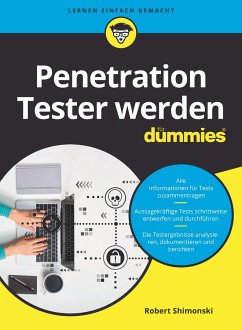 Penetration Tester werden für Dummies - Shimonski, Robert