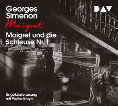 Maigret und die Schleuse Nr. 1 / Kommissar Maigret Bd.18 (4 Audio-CDs) - Simenon, Georges