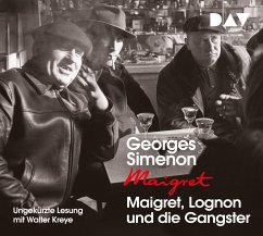 Maigret, Lognon und die Gangster / Kommissar Maigret Bd.39 (4 Audio-CDs) - Simenon, Georges