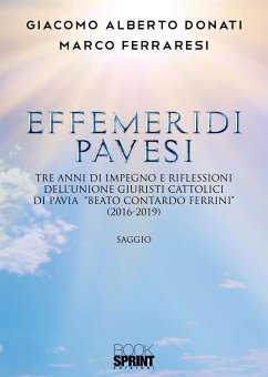 Effemeridi Pavesi (eBook, ePUB) - Alberto Donati, Giacomo; Ferraresi, Marco