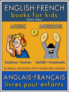 Cover 8 - Music   Musique - English French Books for Kids (Anglais Français Livres pour Enfants) (eBook, ePUB)