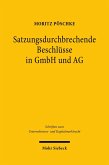 Satzungsdurchbrechende Beschlüsse in GmbH und AG (eBook, PDF)