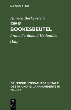Der Bookesbeutel (eBook, PDF) - Borkenstein, Hinrich