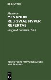 Menandri reliqviae nvper repertae (eBook, PDF)