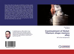 Cryotreatment of Nickel-Titanium shape memory alloy - Sharma, Mona;Behera, Ajit