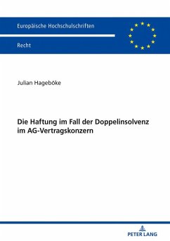 Die Haftung im Fall der Doppelinsolvenz im AG-Vertragskonzern - Hageböke, Julian