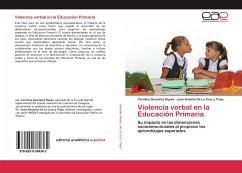 Violencia verbal en la Educación Primaria - González Reyes, Carolina;De La Cruz y Trejo, Juan Antonio