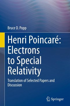 Henri Poincaré: Electrons to Special Relativity - Popp, Bruce D