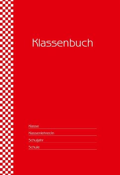 Klassenbuch "Standard", Umschlagfarbe: rot - Schulbücher portofrei bei  bücher.de