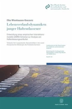 Lebensverlaufsdynamiken junger Haftentlassener. - Wienhausen-Knezevic, Elke