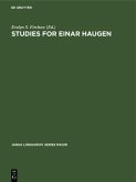 Studies for Einar Haugen (eBook, PDF)
