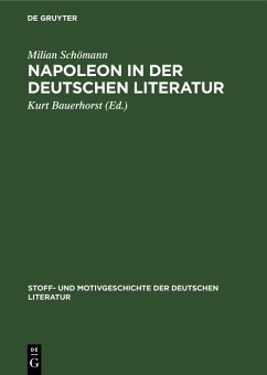 Cover Napoleon in der deutschen Literatur (eBook, PDF)